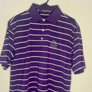 Peter Millar Summer Comfort Polo with Waldorf Astoria Logo
